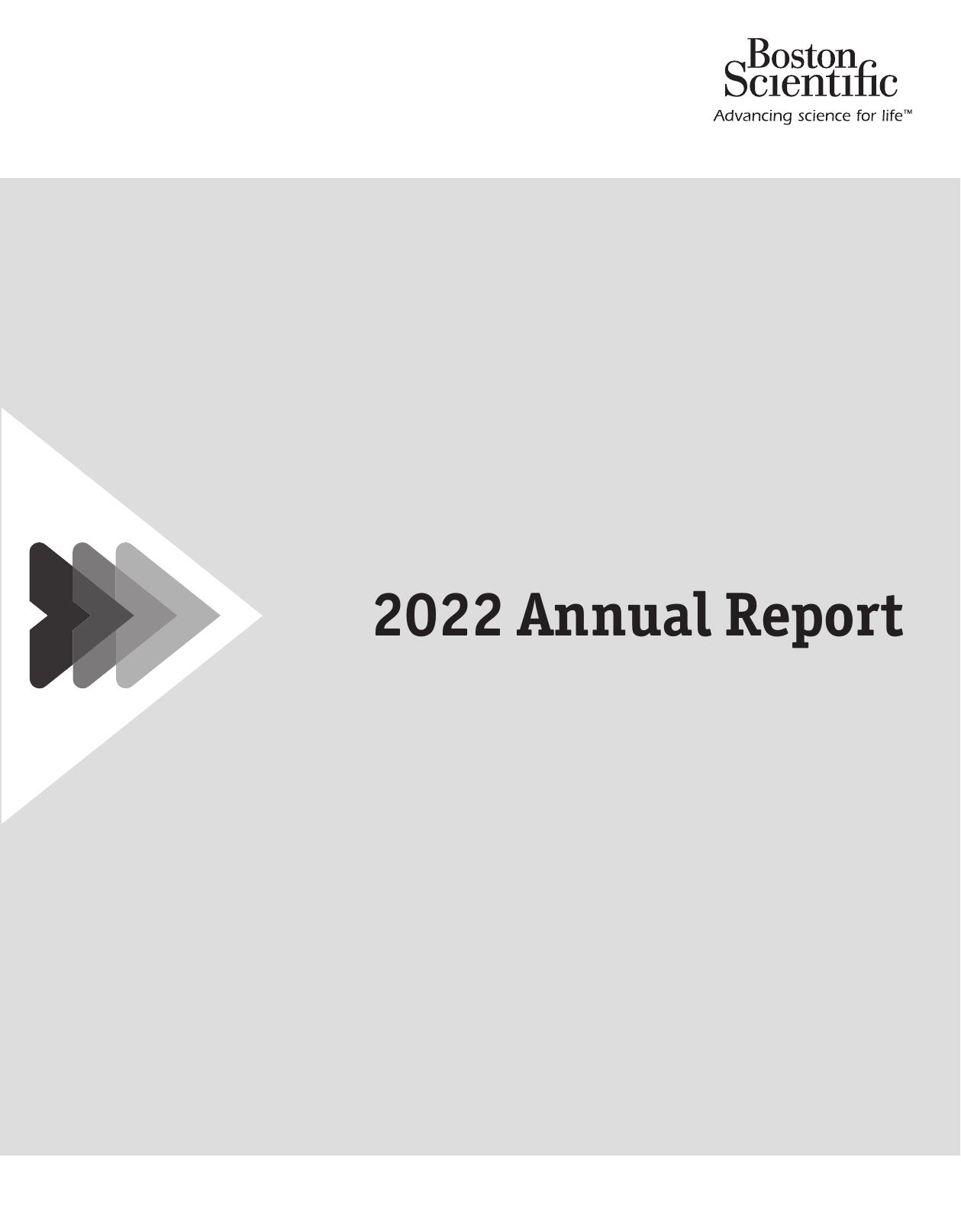 BOSTONSCIENTIFIC 2022 Annual Report